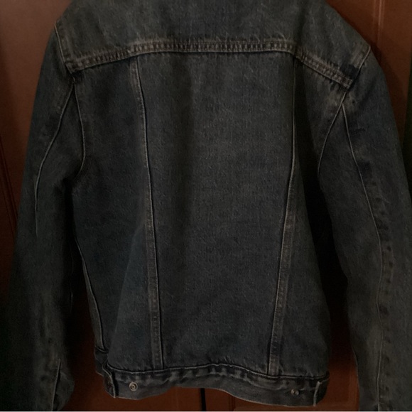 levi strauss original riveted jean jacket may 201873 sherpa lined m - Picture 9 of 11